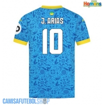 Camisa de time de futebol Wolves Jhon Arias #10 Replicas 3º Equipamento 2025-26 Manga Curta